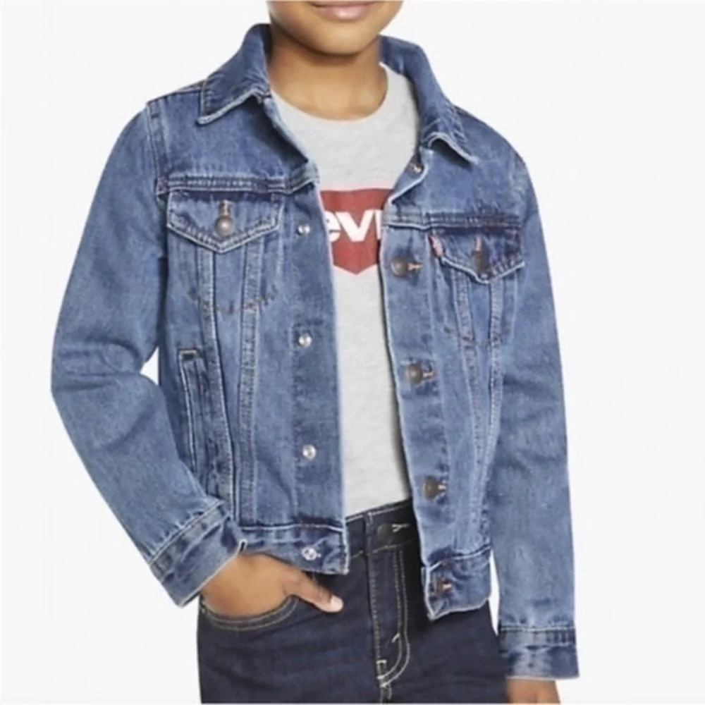 LEVIS Boys Trucker Denim Jean Jacket